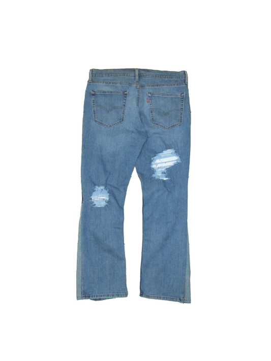 Blue Crash Denim IV