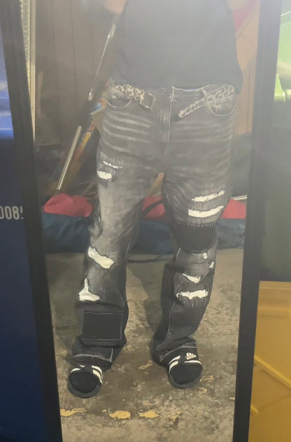 Black crash Denim II