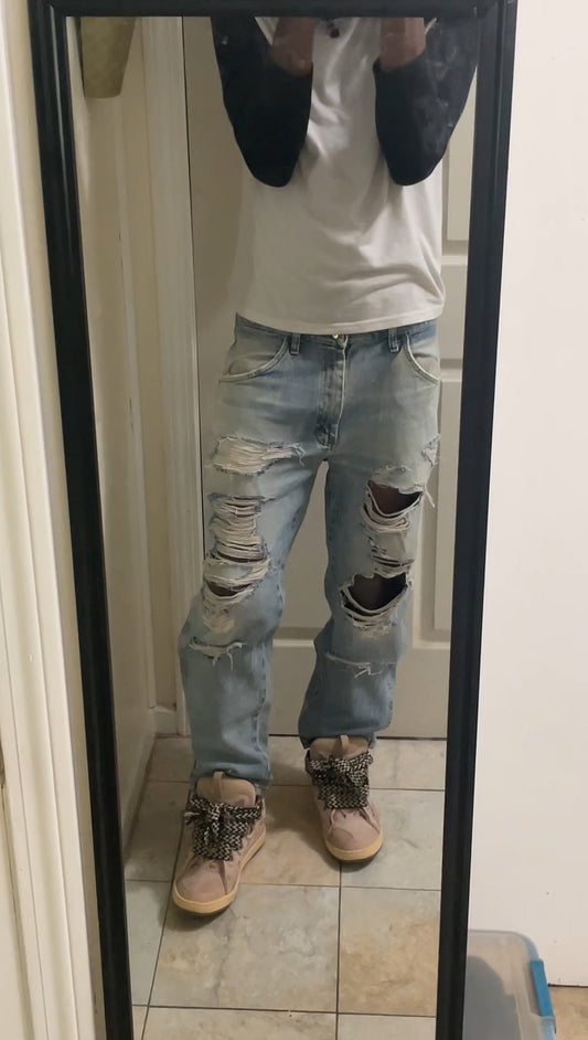 Blue Crash Denim
