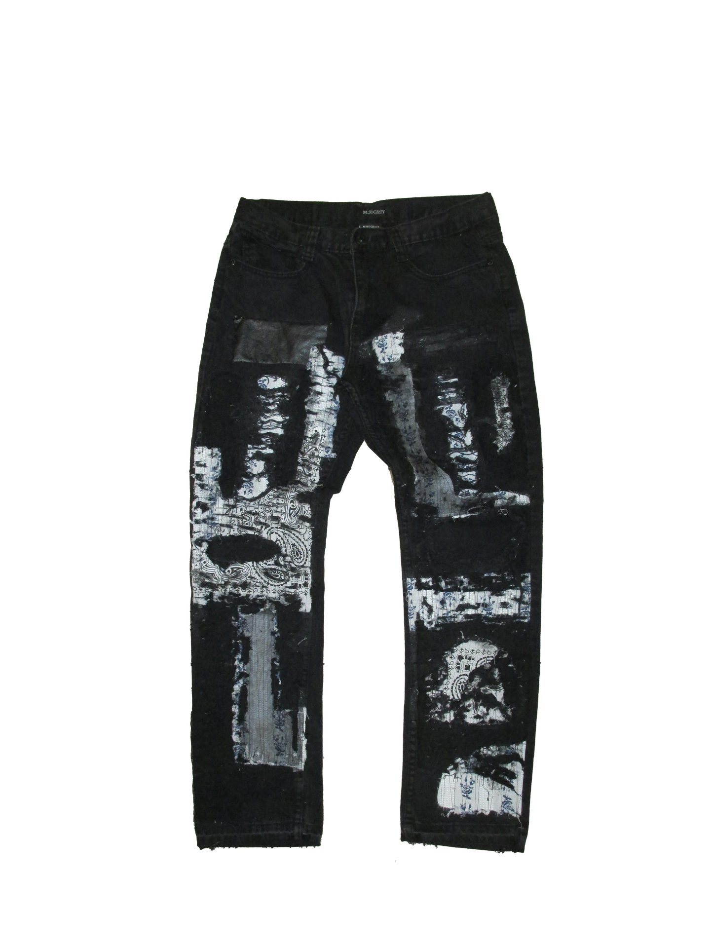 Black Boro Denim