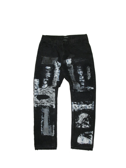 Black Boro Denim