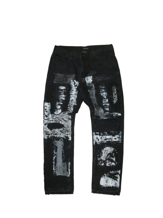 Black Boro Denim