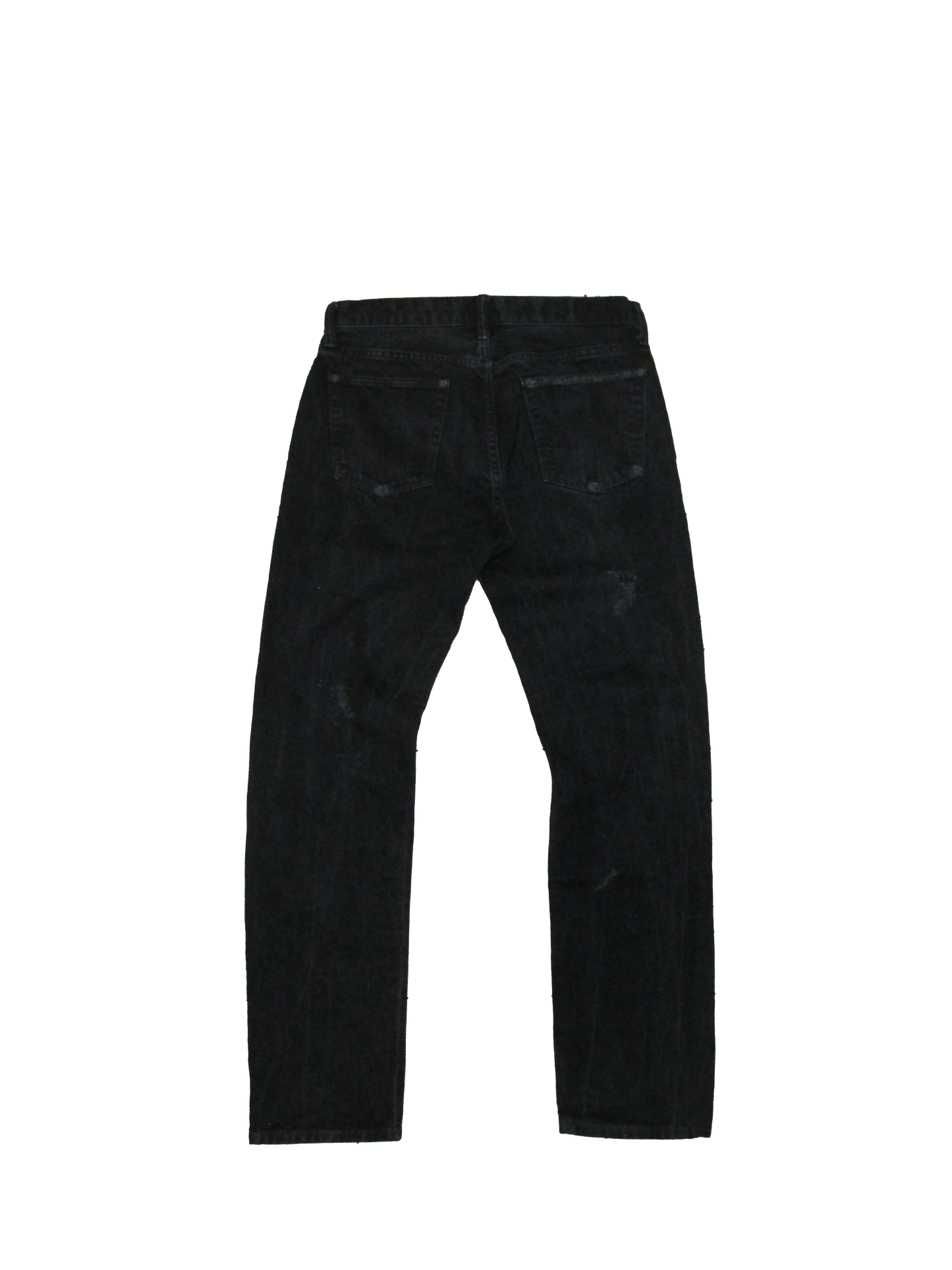 Black Crash Denim