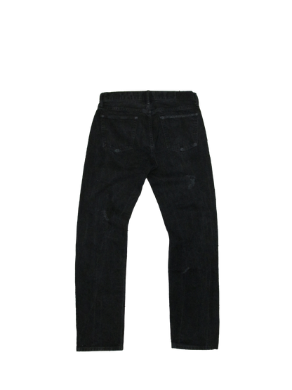 Black Crash Denim
