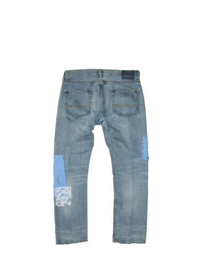 Blue Boro Crash Denim