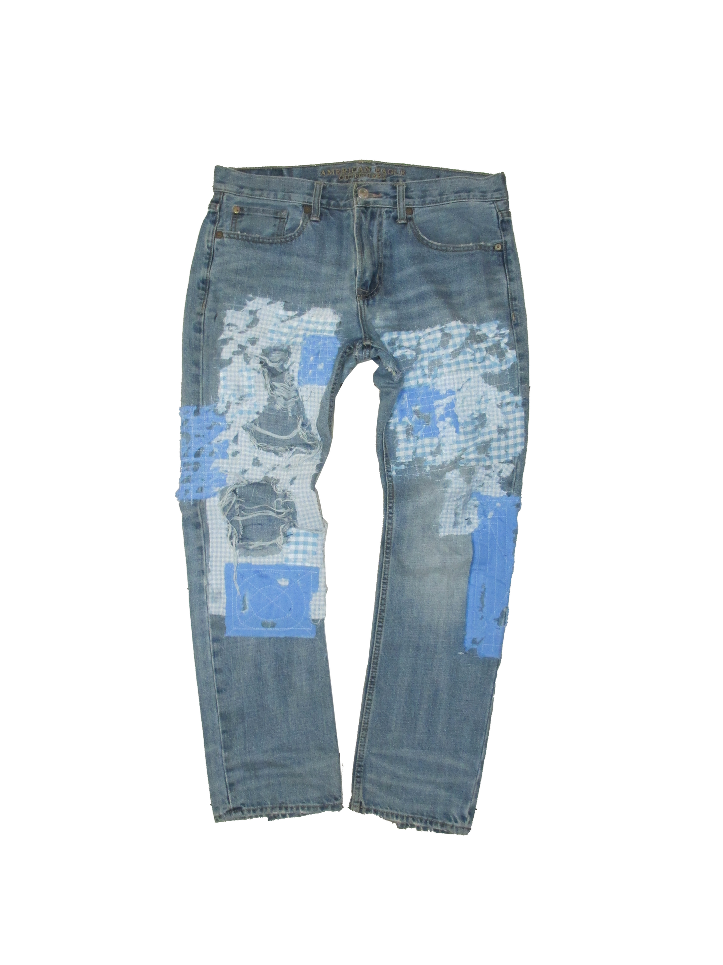 Blue Boro Crash Denim