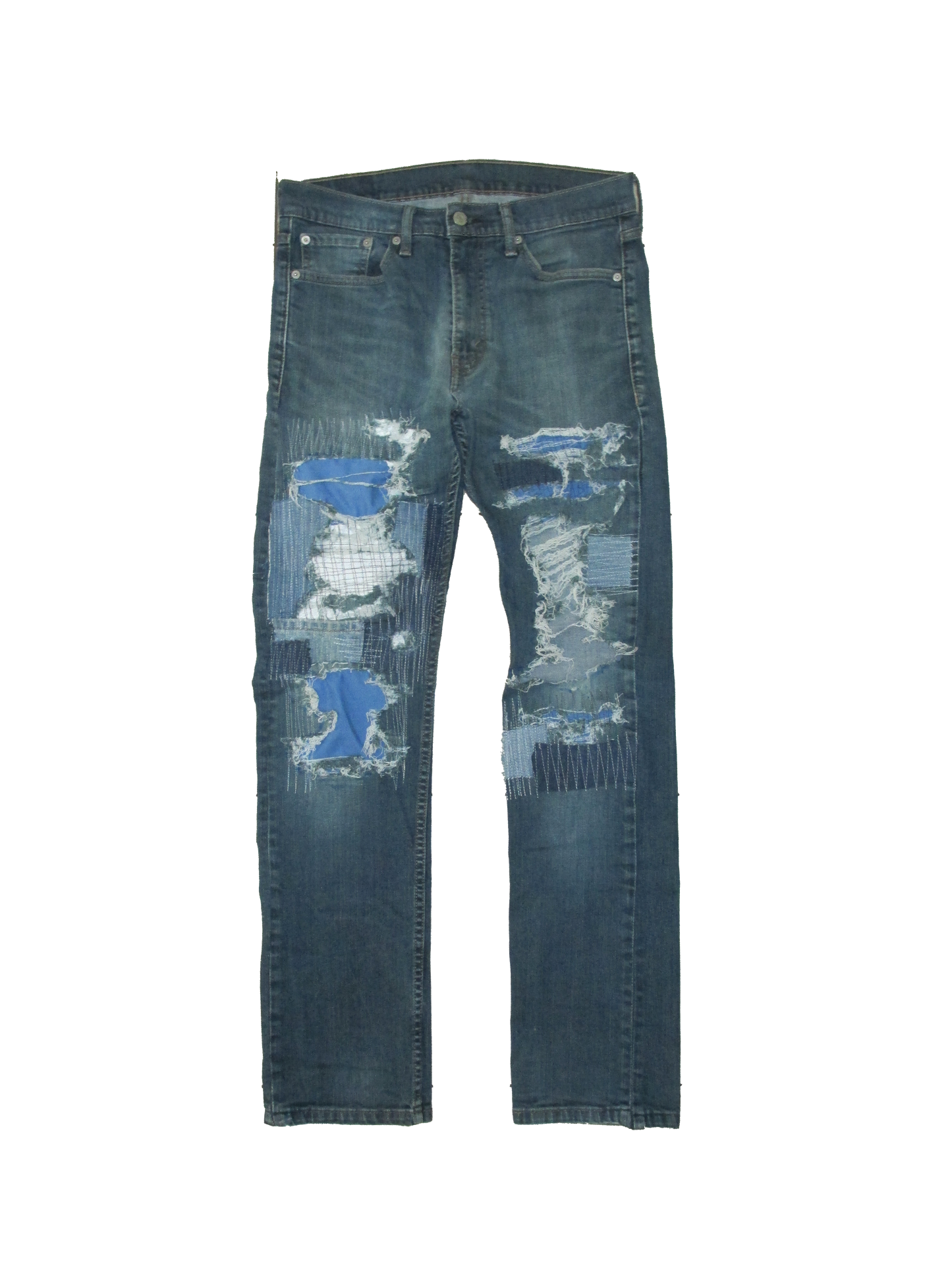 Blue Boro Crash Denim III