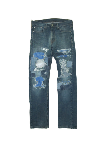 Blue Boro Crash Denim III