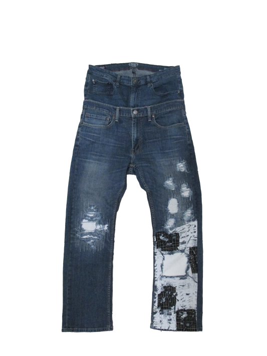 Blue Boro Crash Denim II