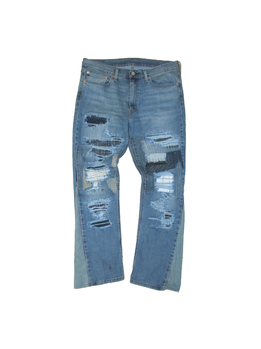 Blue Crash Denim IV
