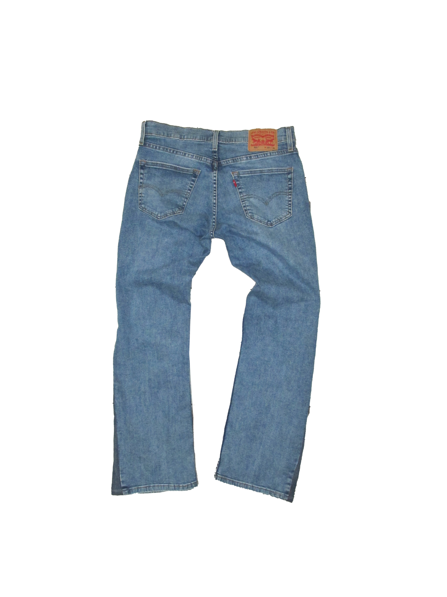 Flared Distressed CCD Denim